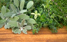 Grow fresh herbs in your garden and enjoy them in food and drinks.