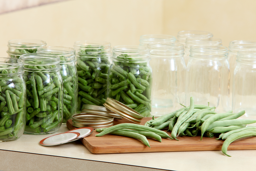 Pickled green beans.